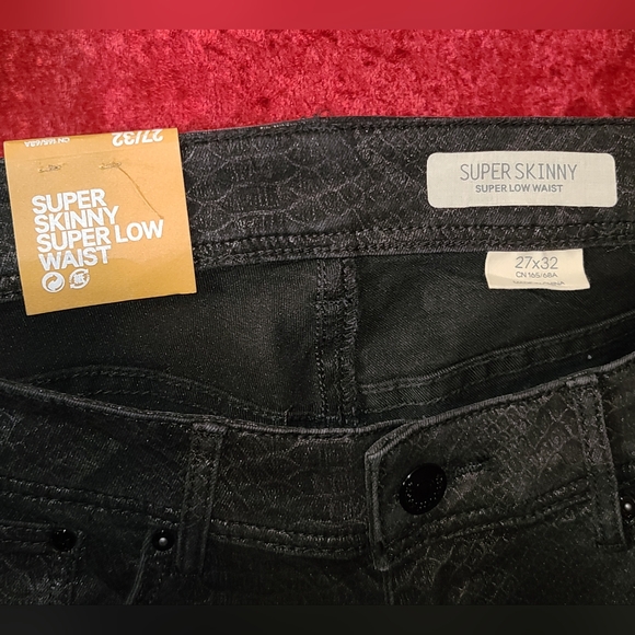 H&M Snake Prints Skinny Jeans - Picture 4 of 4